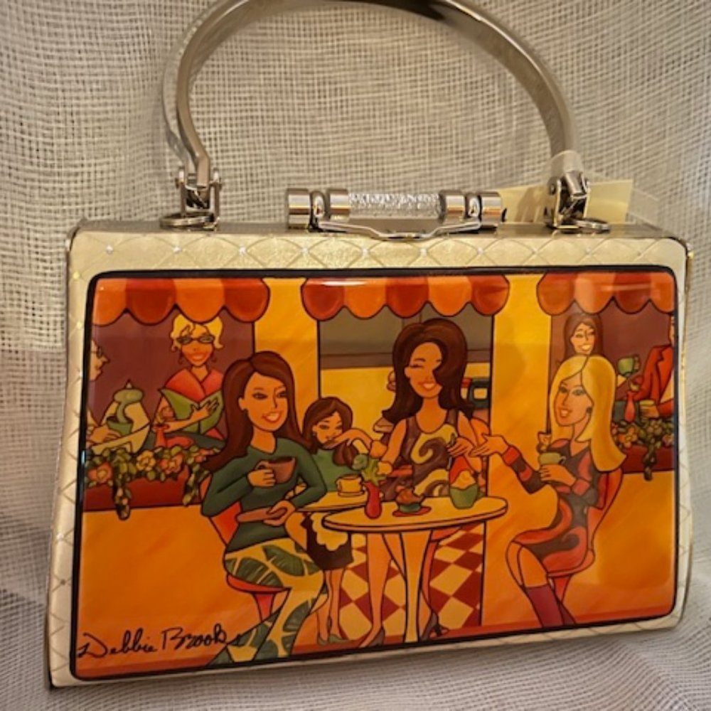 DEBBIE BROOKS SIGNATURE EDITION COFFEEKLATCH HARDBODY CLUTCH